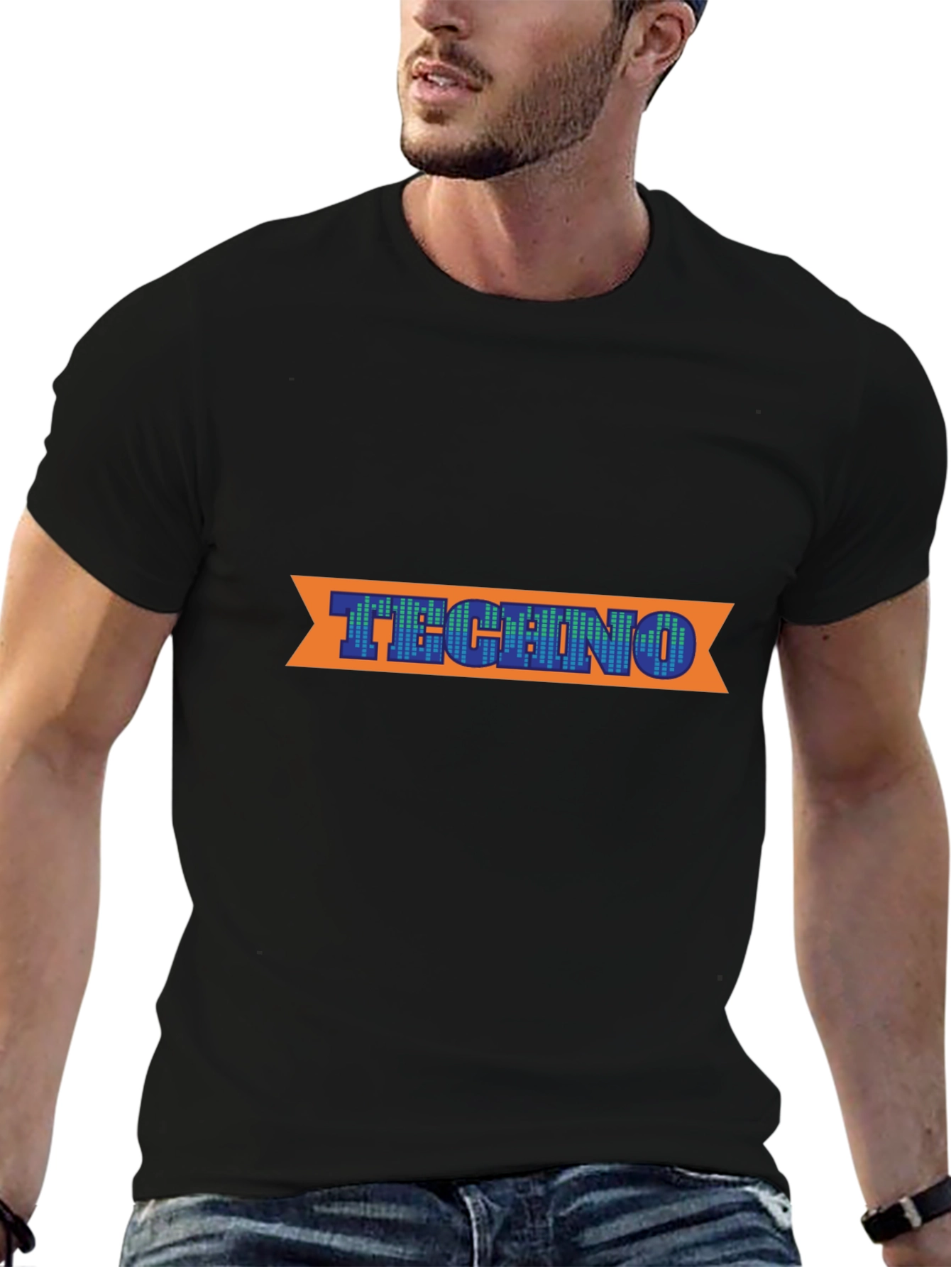 Techno Music Fan T-Shirt - Stylish Black Tee