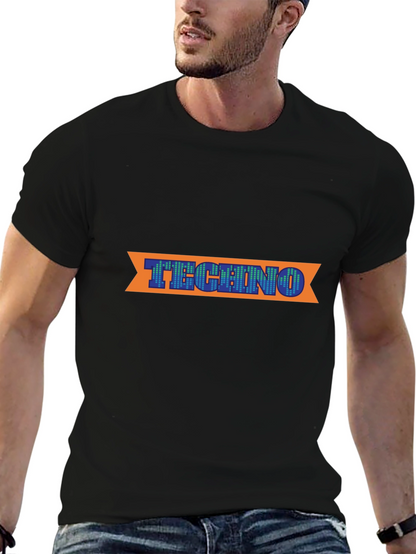 Techno Music Fan T-Shirt - Stylish Black Tee