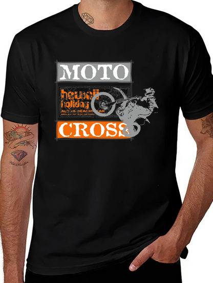 MotoCross Graphic T-Shirt - Rider Design