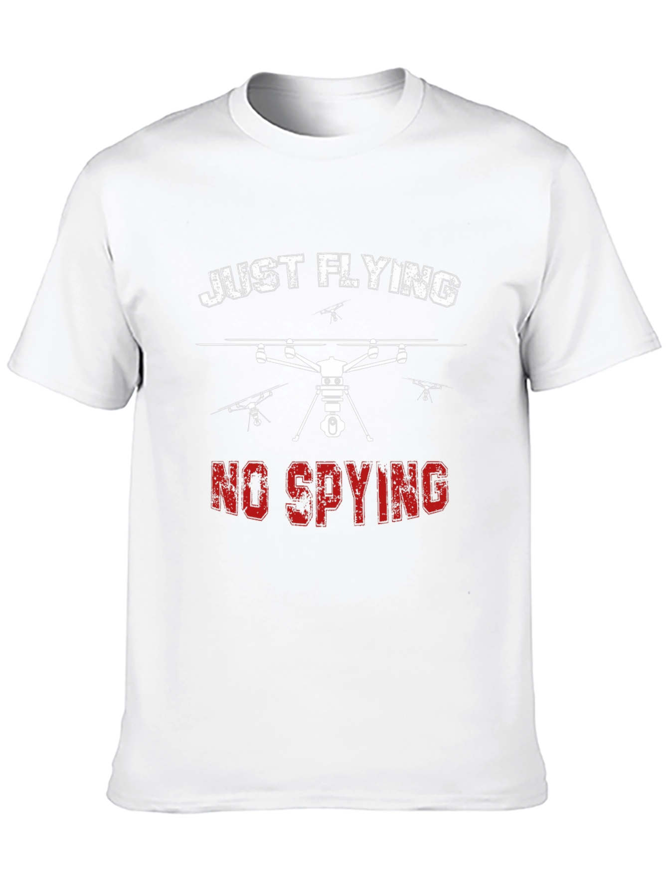 Just Flying No Spying Graphic Tee