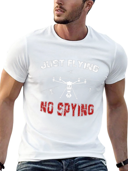 Just Flying No Spying Graphic Tee