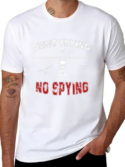 Just Flying No Spying Graphic Tee