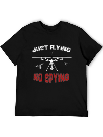 Just Flying No Spying Graphic Tee