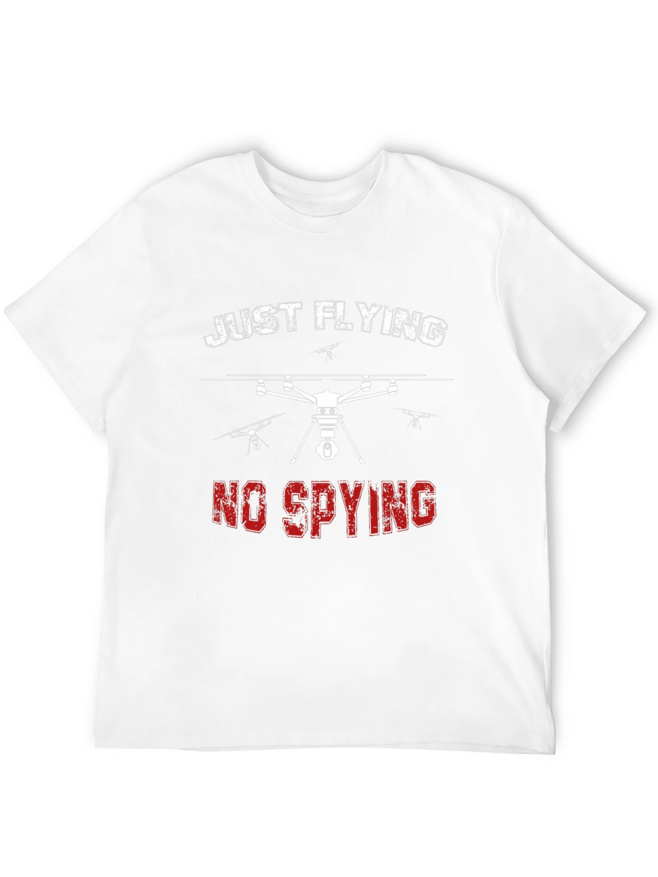 Just Flying No Spying Graphic Tee