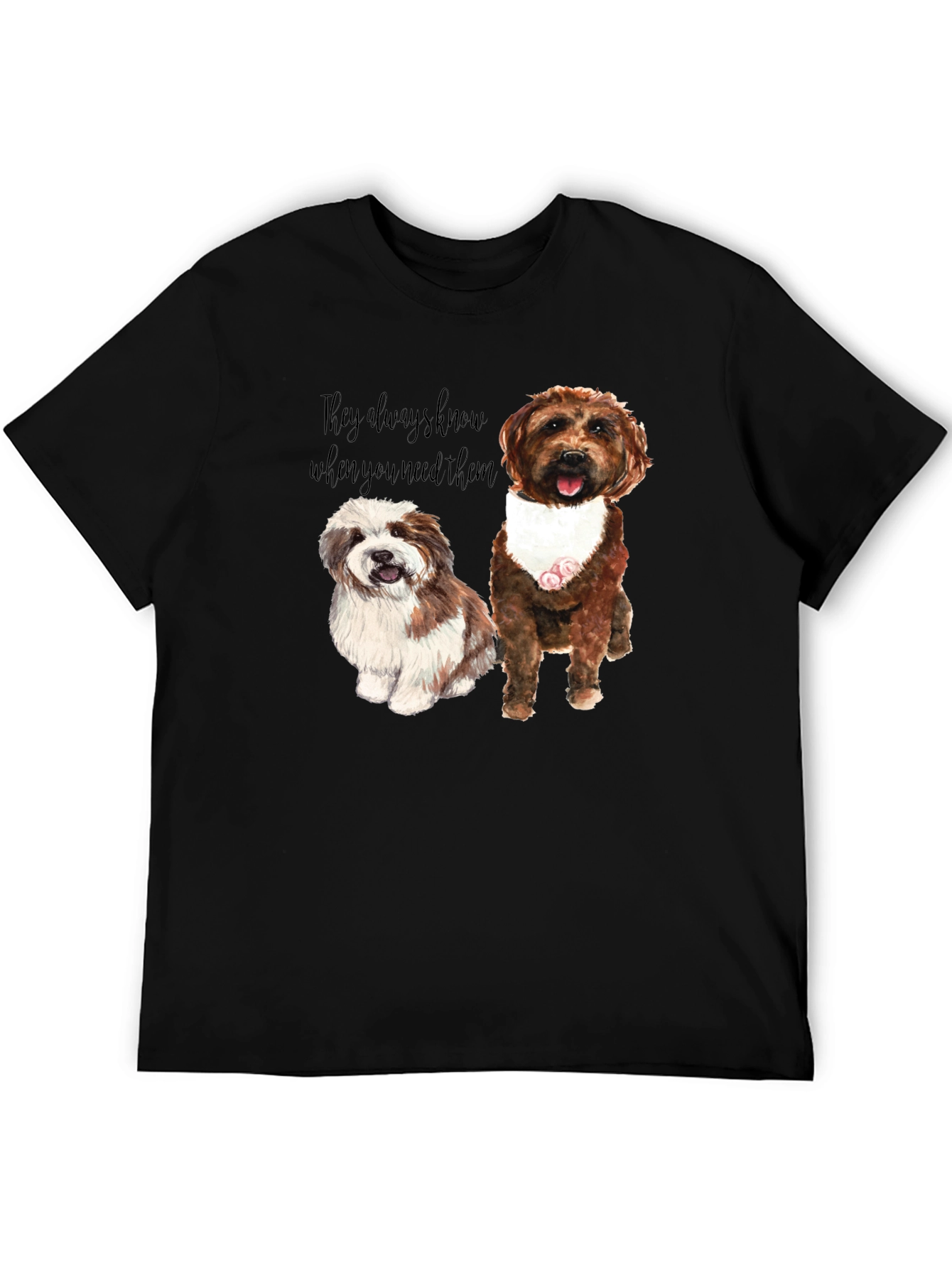 Dog Lover Graphic Tee - They Always Know