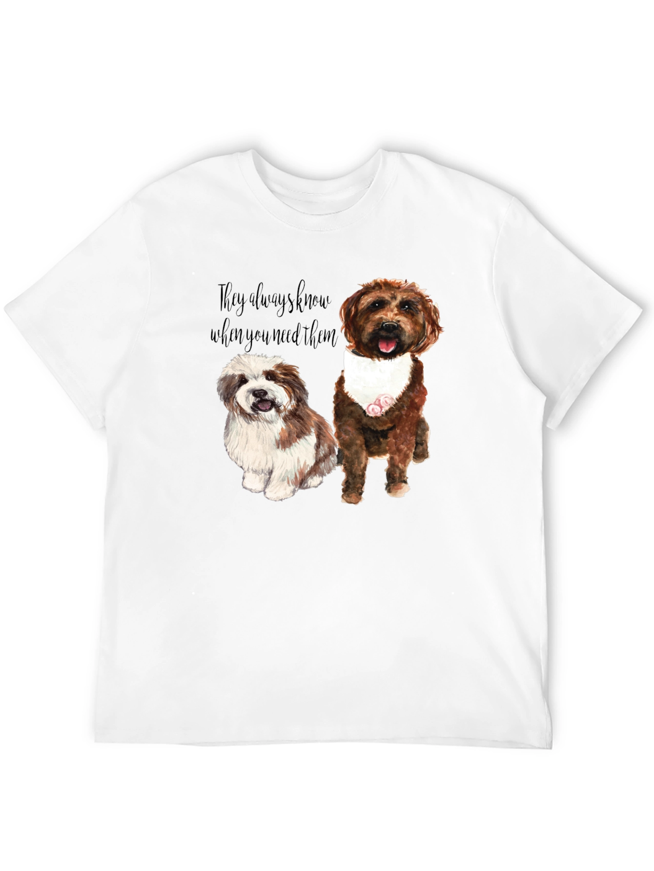 Dog Lover Graphic Tee - They Always Know