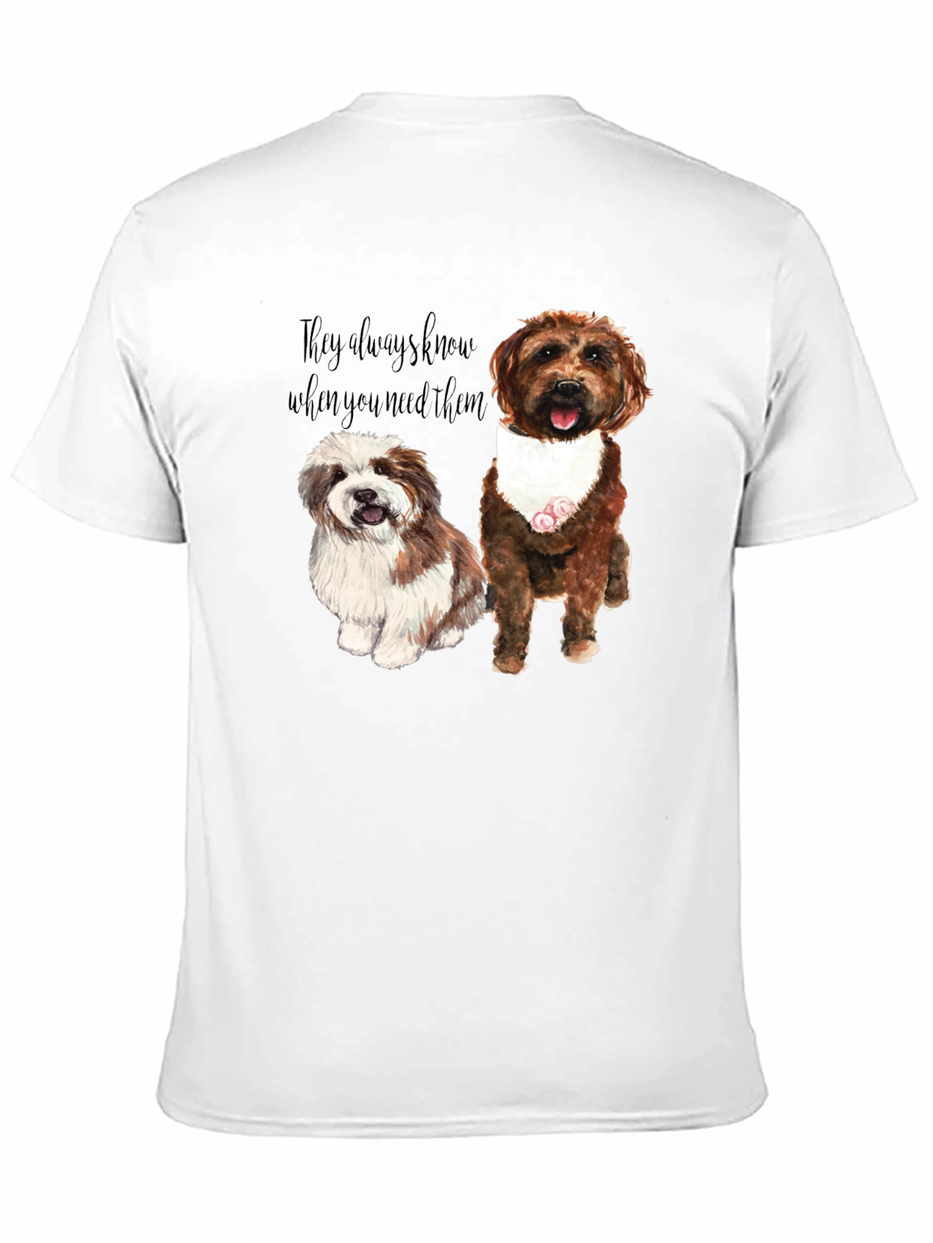 Dog Lover Graphic Tee - They Always Know