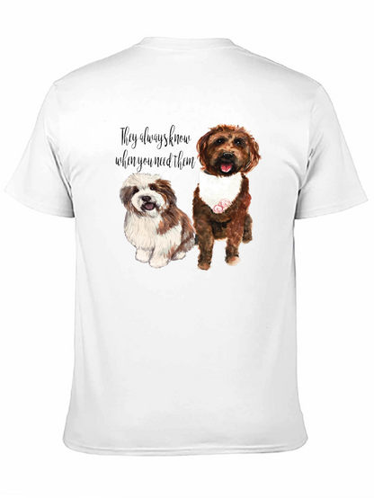 Dog Lover Graphic Tee - They Always Know