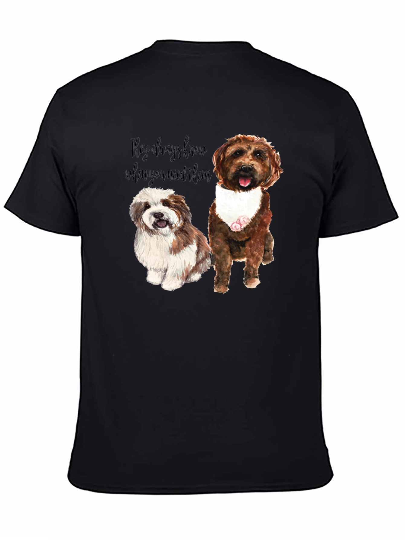 Dog Lover Graphic Tee - They Always Know