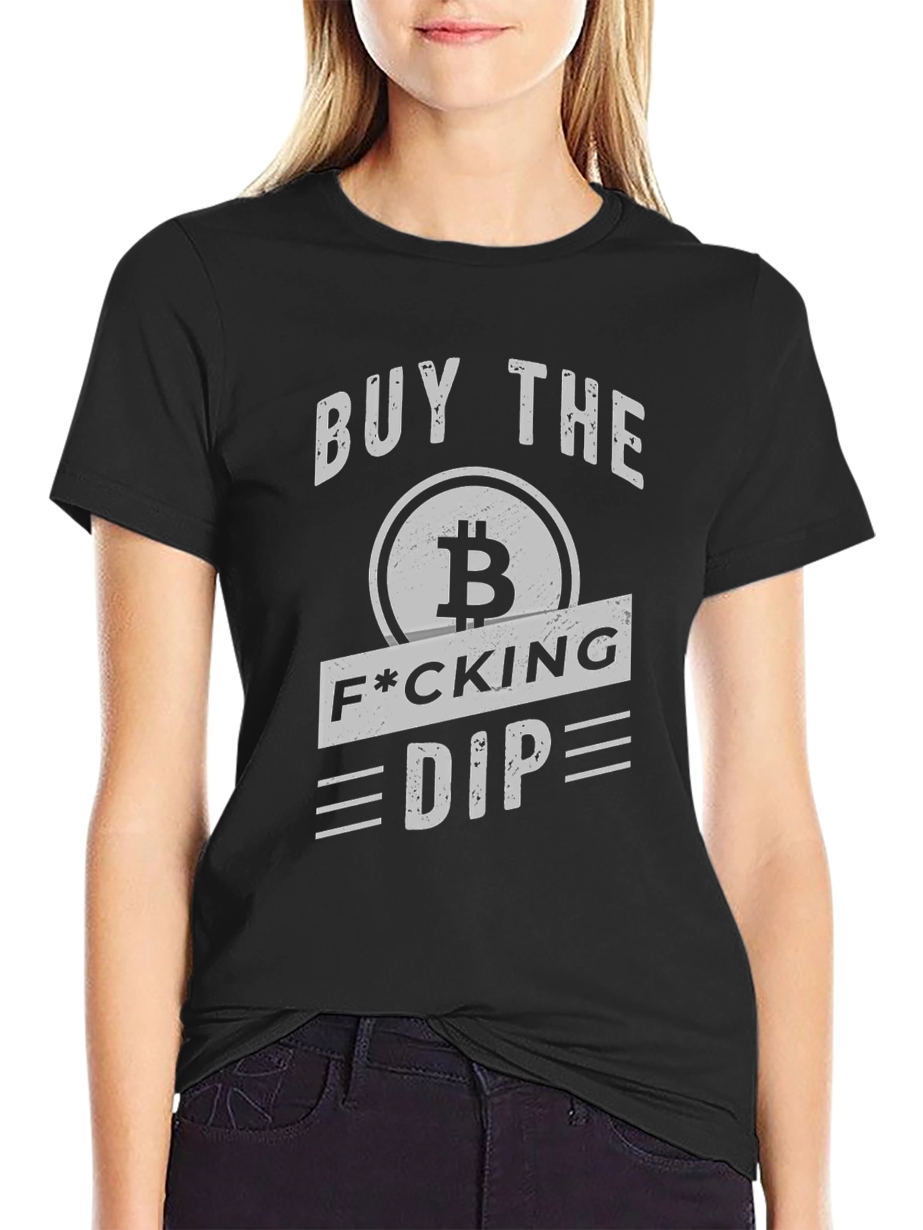 Buy The Dip Bitcoin Crypto T-Shirt