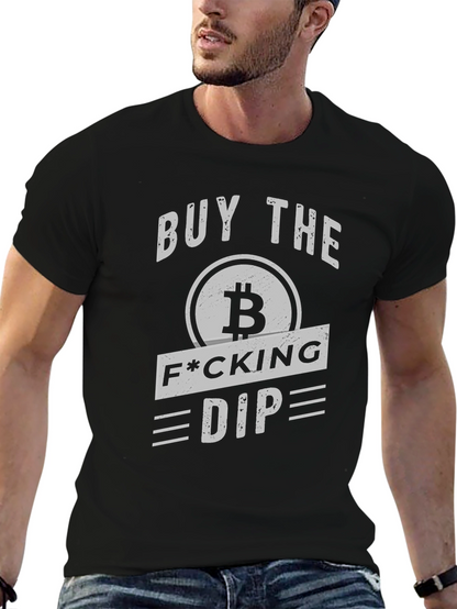 Buy The Dip Bitcoin Crypto T-Shirt