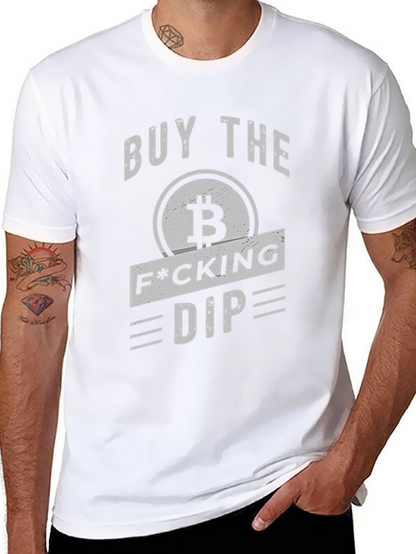 Buy The Dip Bitcoin Crypto T-Shirt