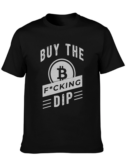 Buy The Dip Bitcoin Crypto T-Shirt