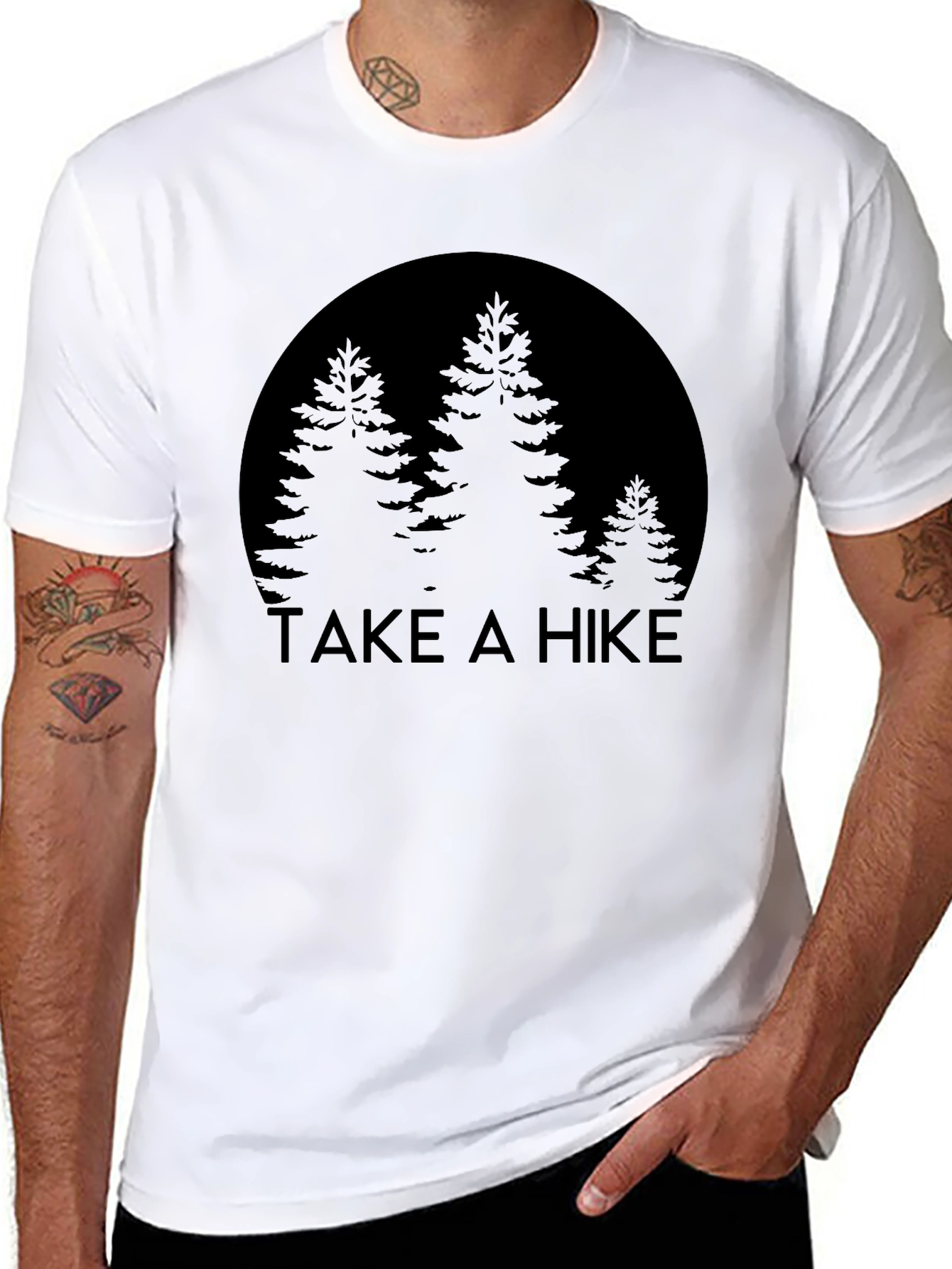 Take a Hike Graphic Tee - Nature Lover Shirt