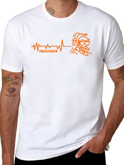 My Passion Pulse Surfer T-Shirt - Black