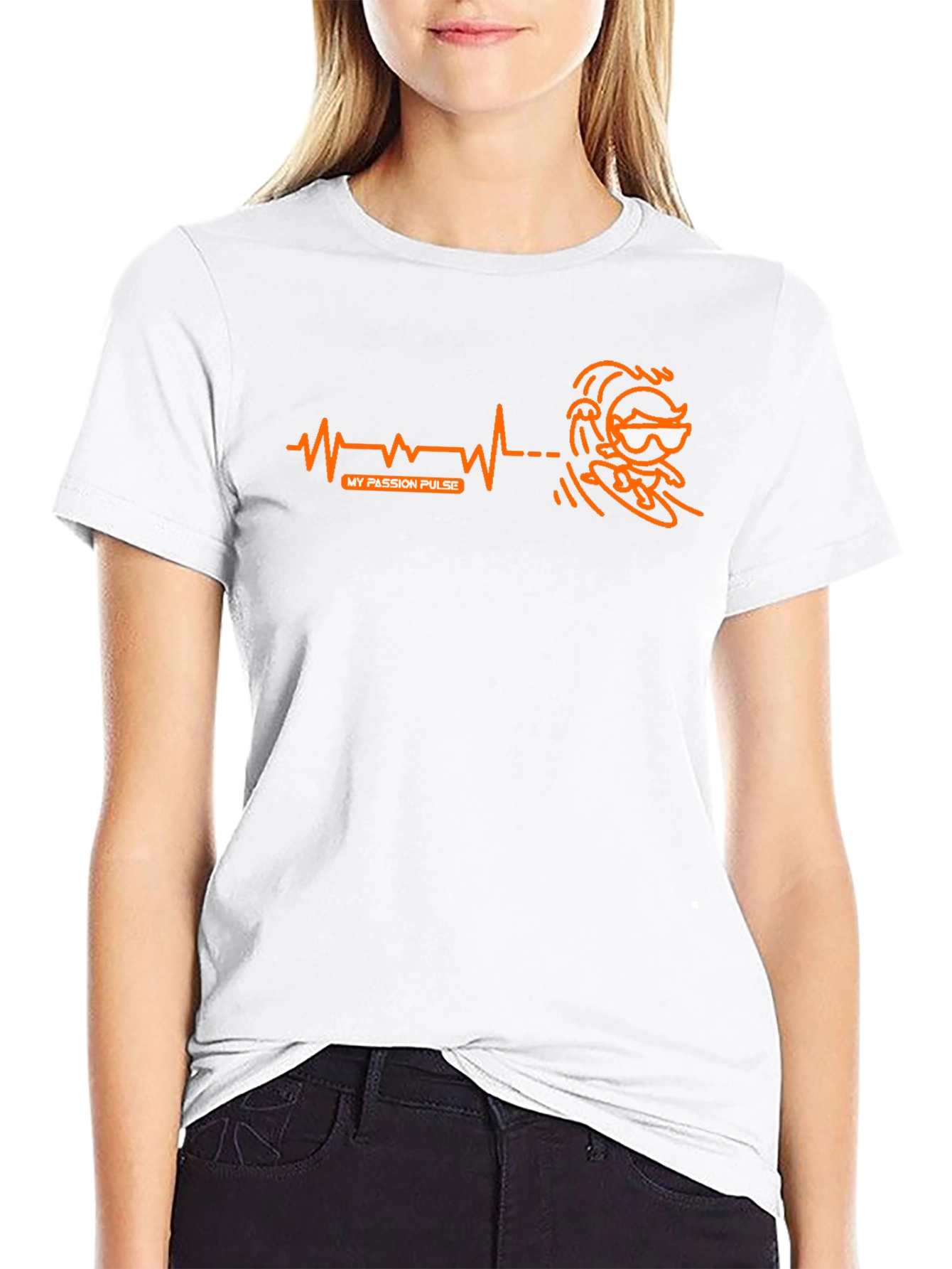 My Passion Pulse Surfer T-Shirt - Black