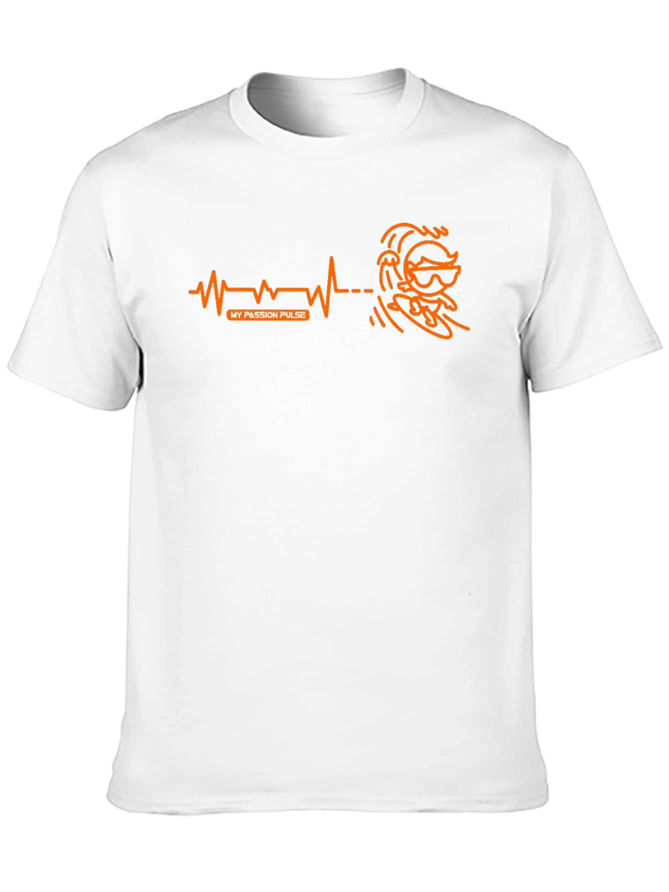 My Passion Pulse Surfer T-Shirt - Black
