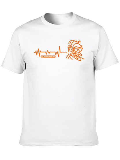 My Passion Pulse Surfer T-Shirt - Black