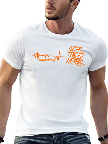 My Passion Pulse Surfer T-Shirt - Black