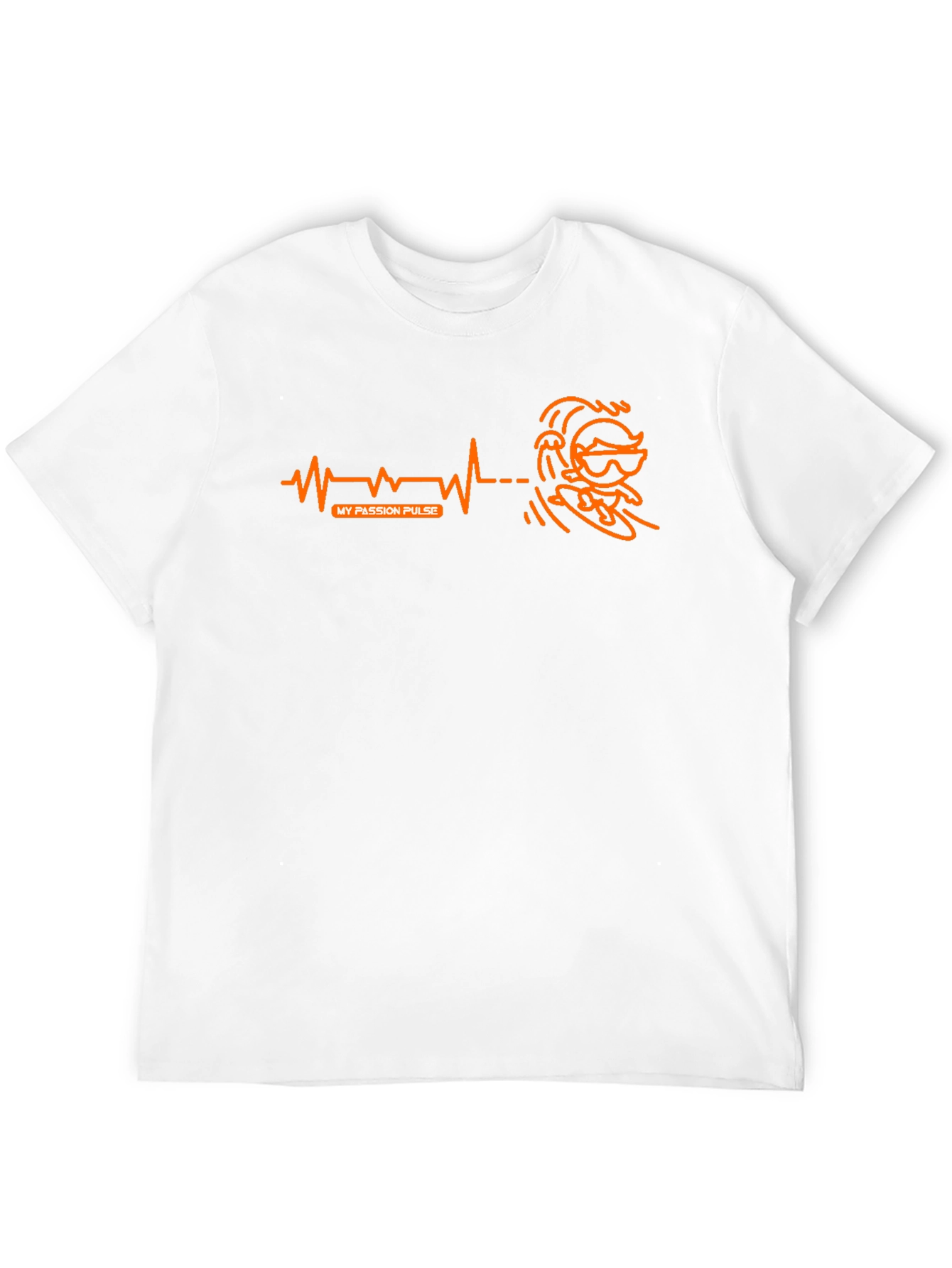 My Passion Pulse Surfer T-Shirt - Black