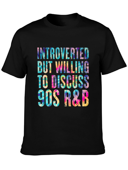 90s R&B Introvert Graphic Tee