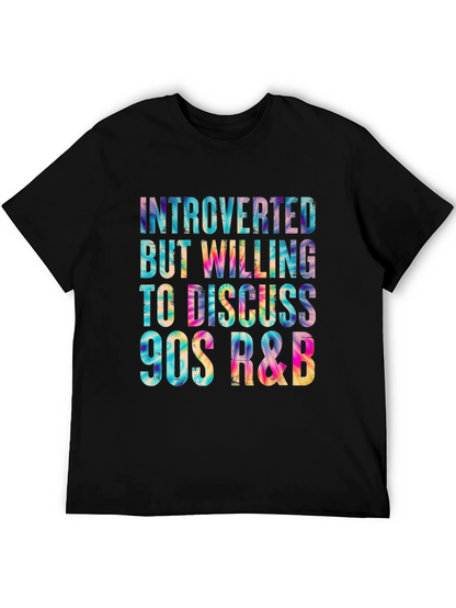 90s R&B Introvert Graphic Tee