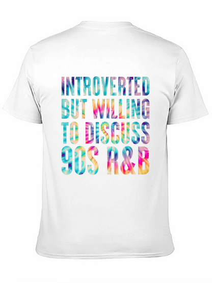 90s R&B Introvert Graphic Tee