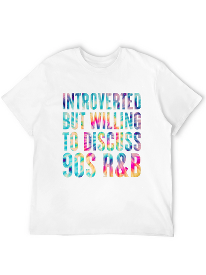 90s R&B Introvert Graphic Tee