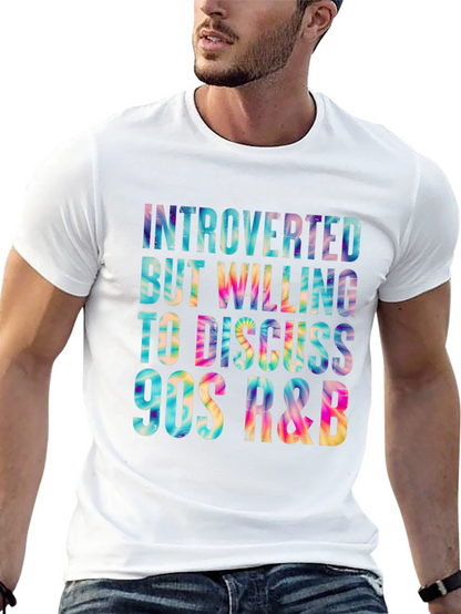 90s R&B Introvert Graphic Tee