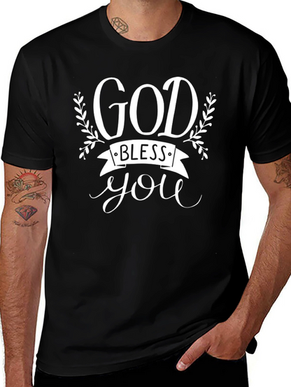God Bless You T-Shirt - Religious Graphic Tee