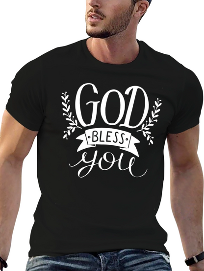 God Bless You T-Shirt - Religious Graphic Tee
