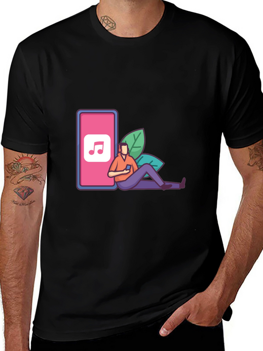Music Lovers Tee - Listen in Style!
