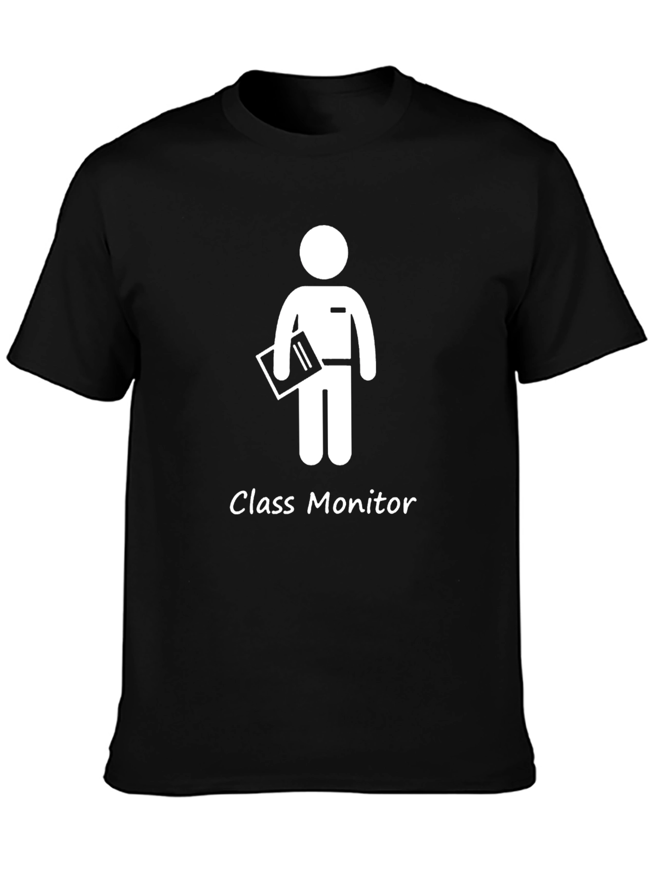 Class Monitor Graphic T-Shirt - Black