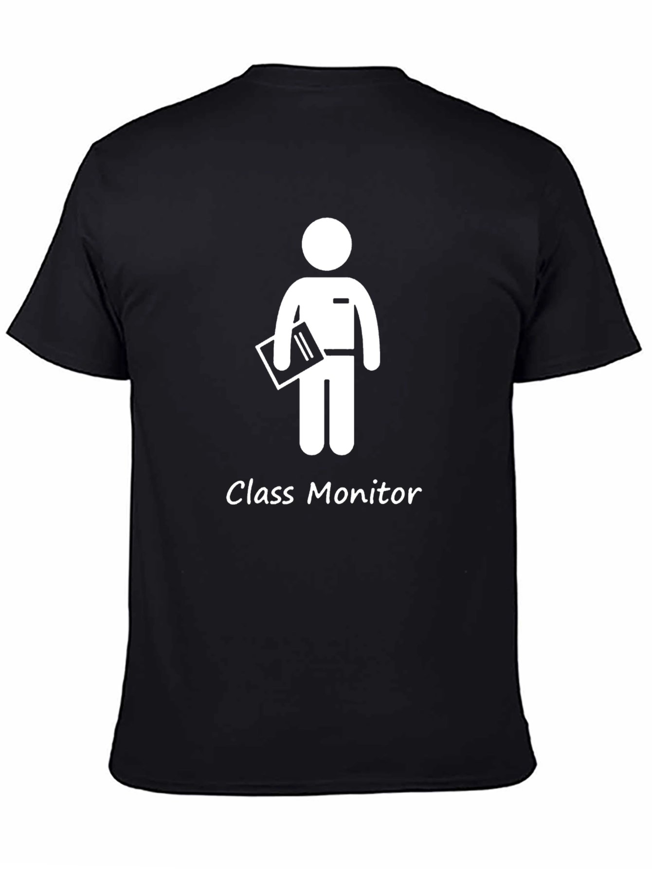 Class Monitor Graphic T-Shirt - Black