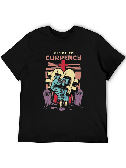 Crypto to Currency Graphic T-Shirt