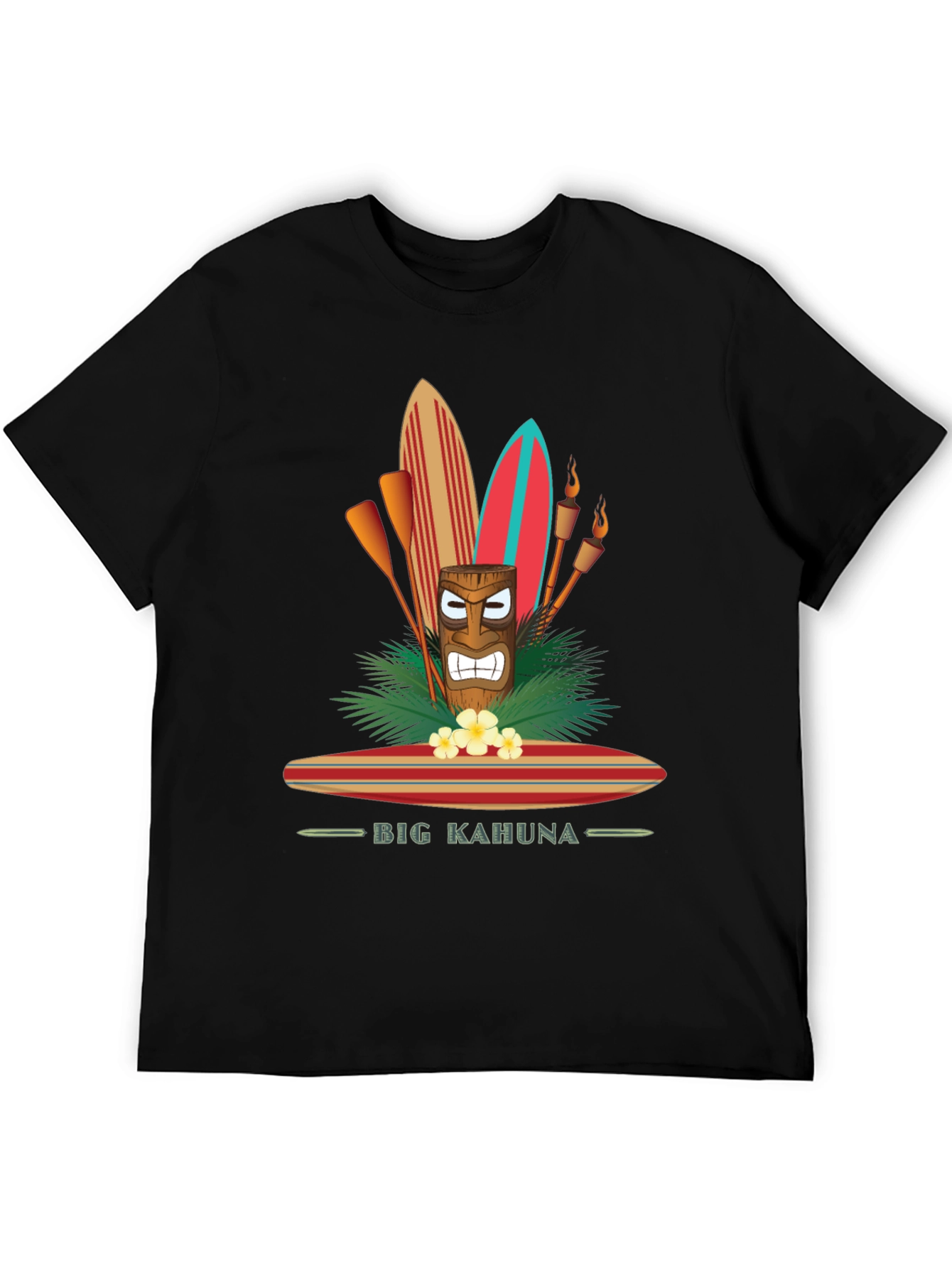 Big Kahuna Tiki Surf T-Shirt