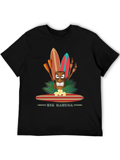 Big Kahuna Tiki Surf T-Shirt