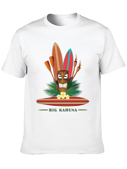 Big Kahuna Tiki Surf T-Shirt