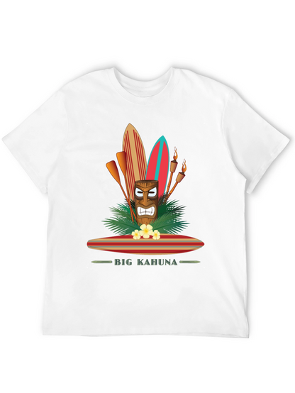 Big Kahuna Tiki Surf T-Shirt