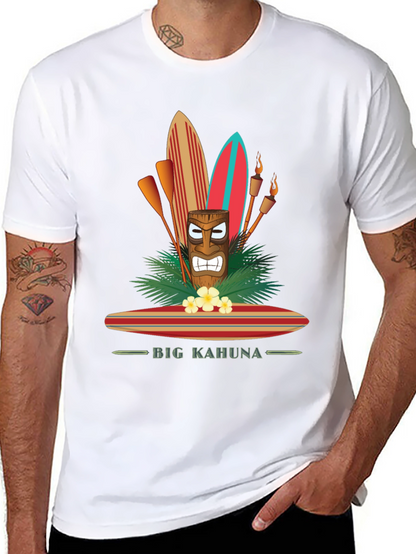 Big Kahuna Tiki Surf T-Shirt