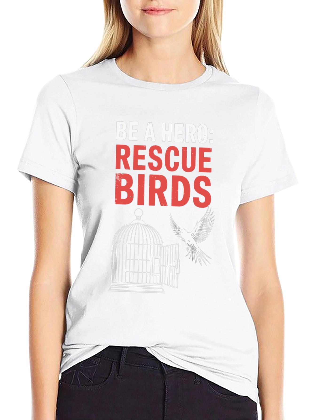 Rescue Birds T-Shirt - Be a Hero Tee