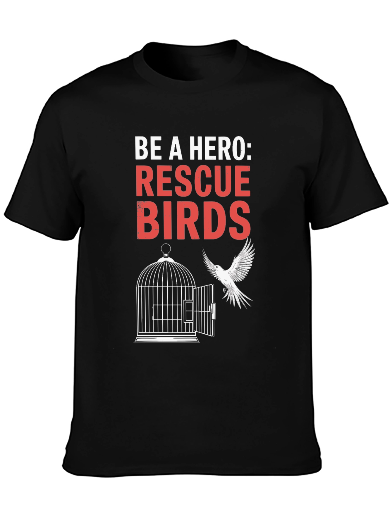 Rescue Birds T-Shirt - Be a Hero Tee