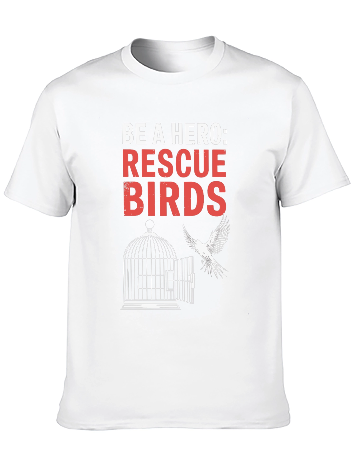 Rescue Birds T-Shirt - Be a Hero Tee