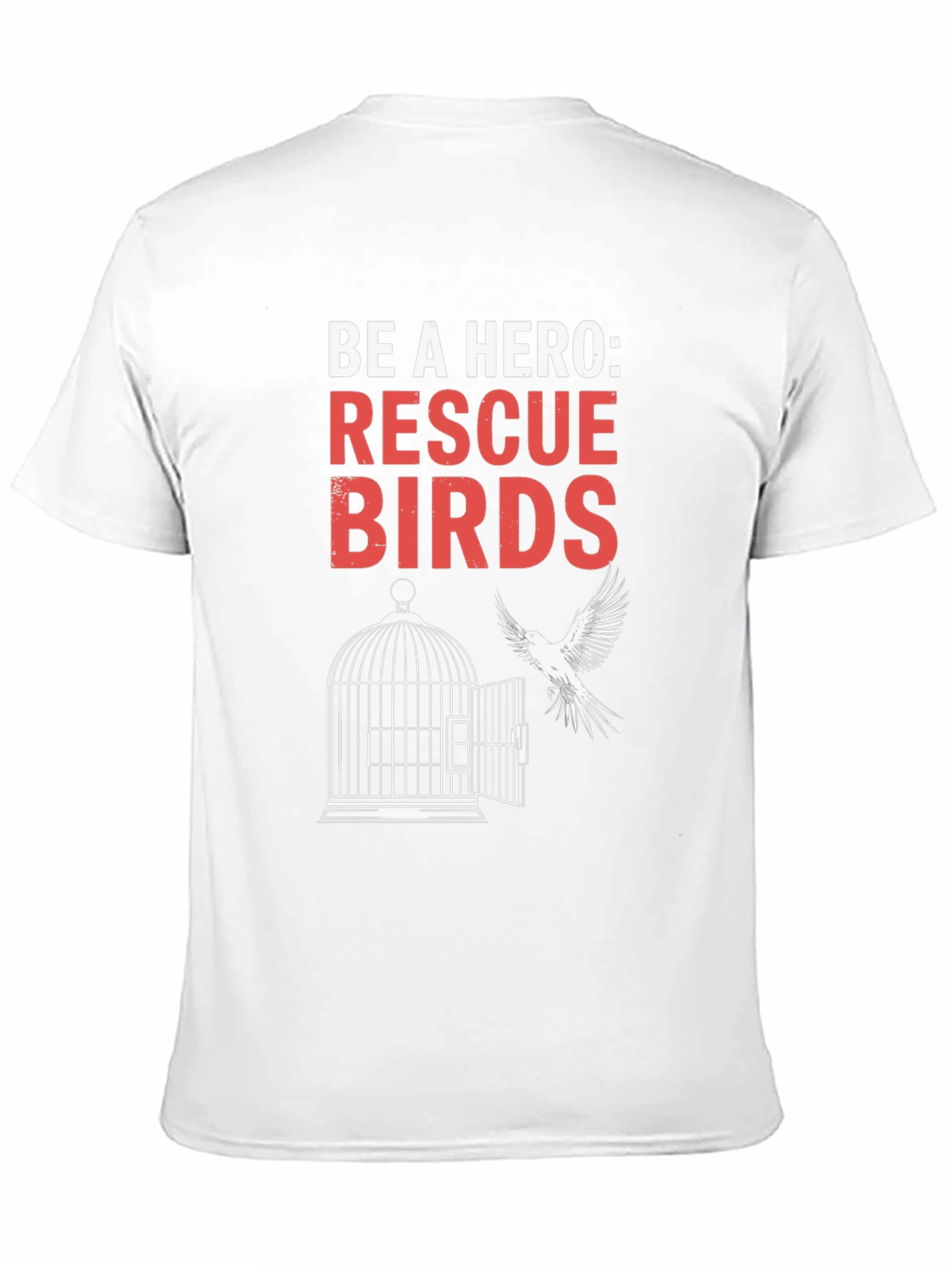 Rescue Birds T-Shirt - Be a Hero Tee