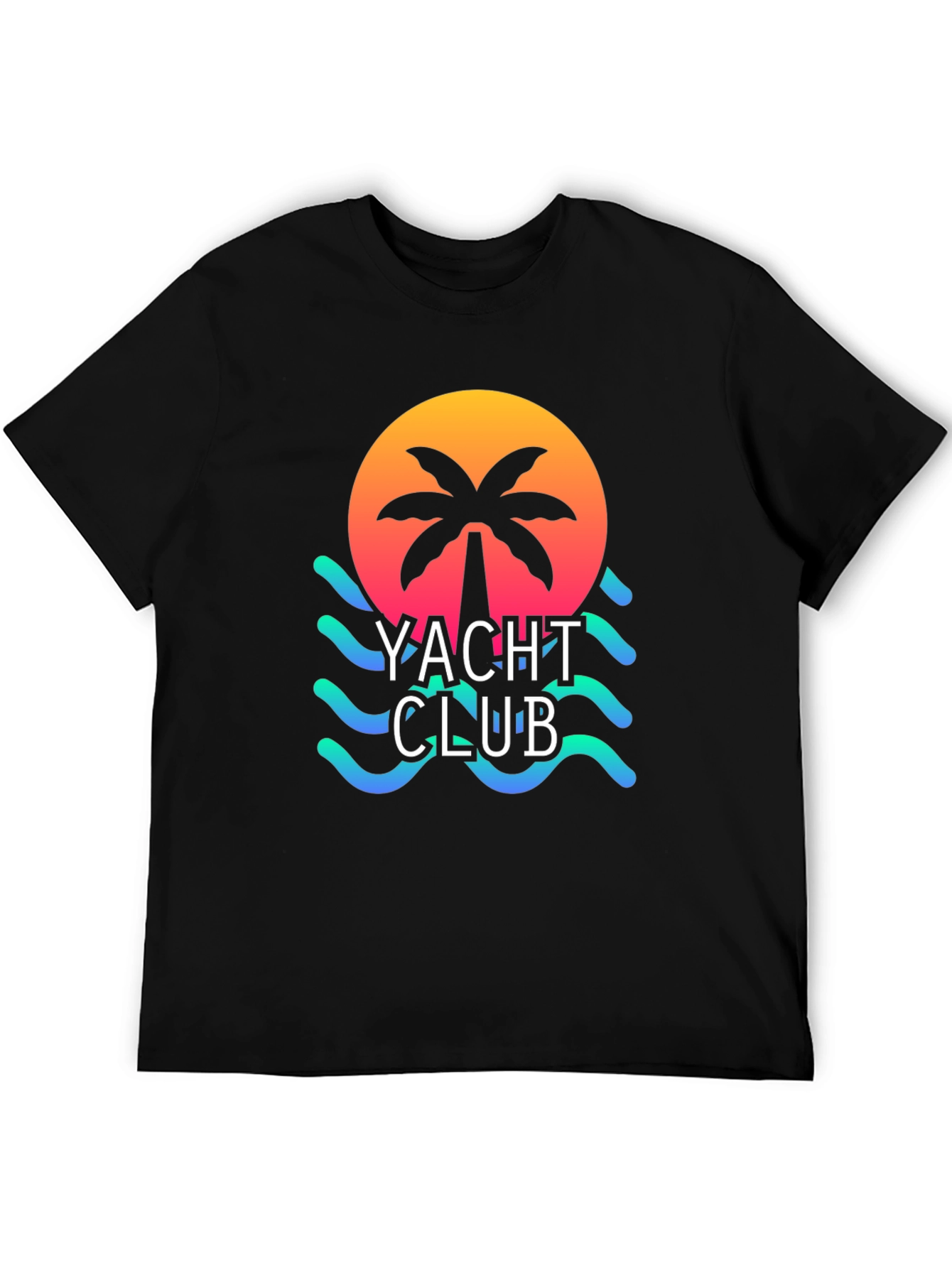 Yacht Club Graphic T-Shirt - Beach Vibes