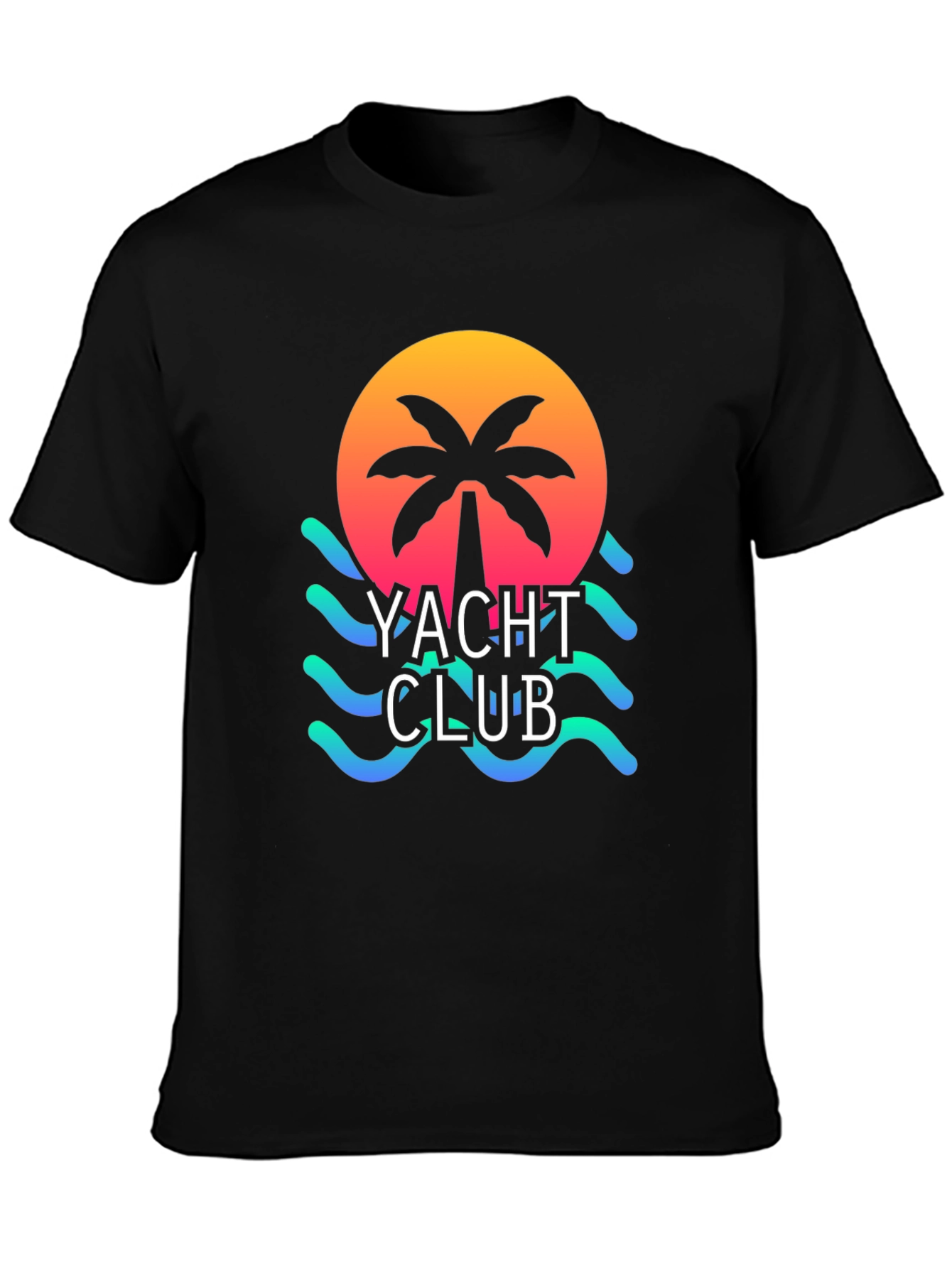 Yacht Club Graphic T-Shirt - Beach Vibes