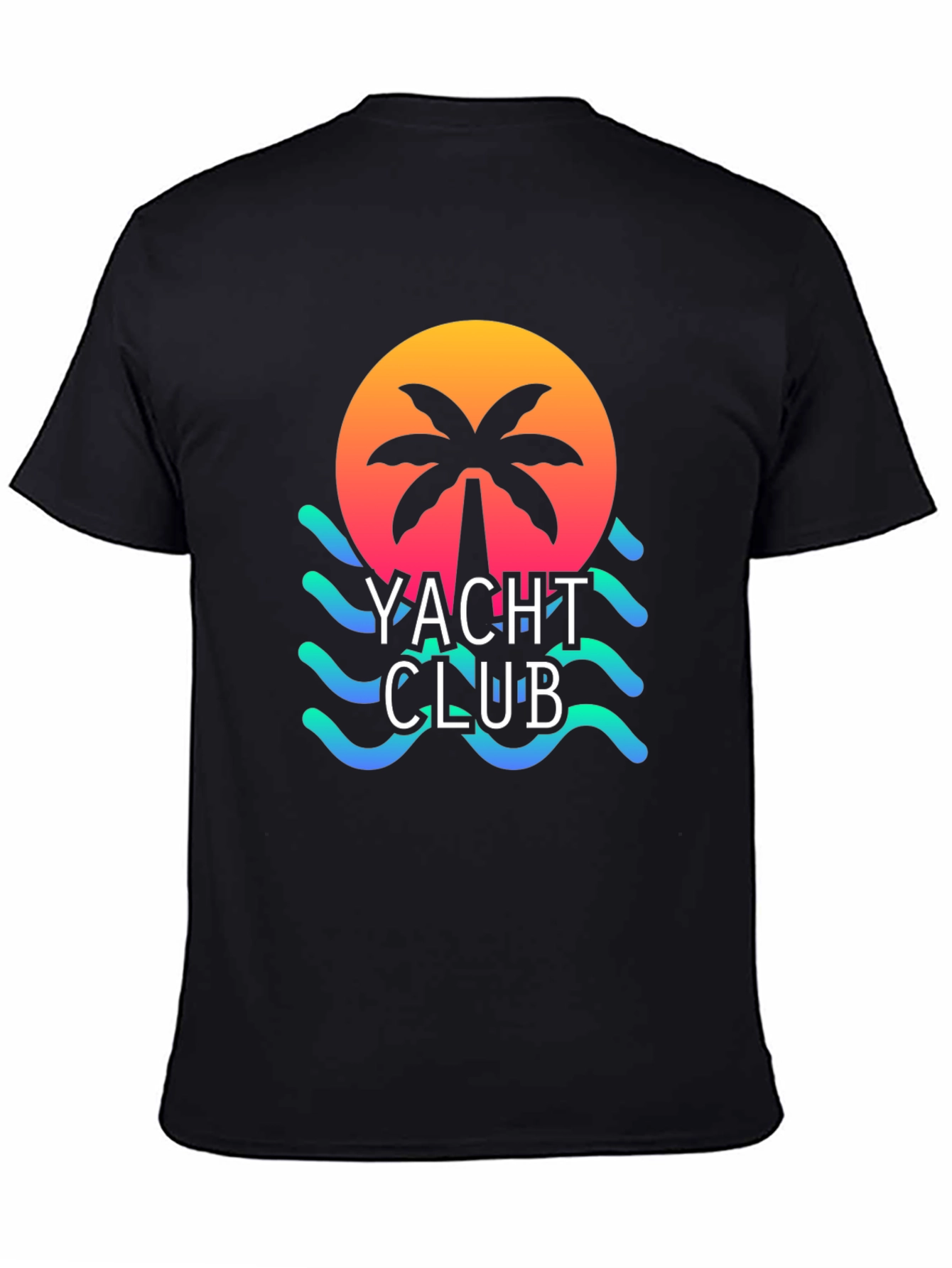Yacht Club Graphic T-Shirt - Beach Vibes