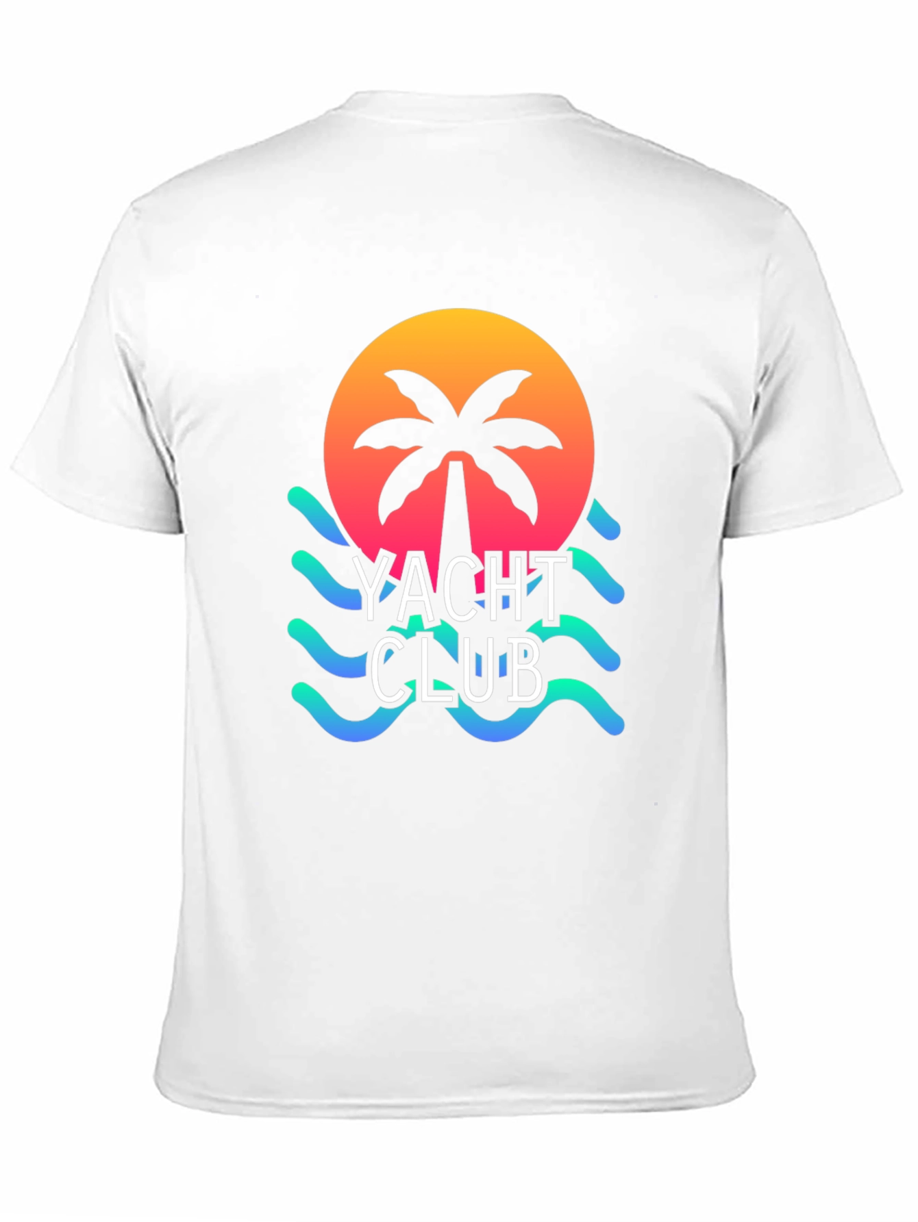 Yacht Club Graphic T-Shirt - Beach Vibes