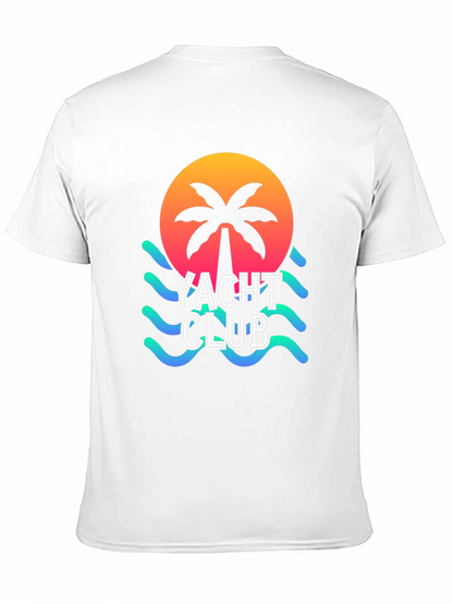 Yacht Club Graphic T-Shirt - Beach Vibes