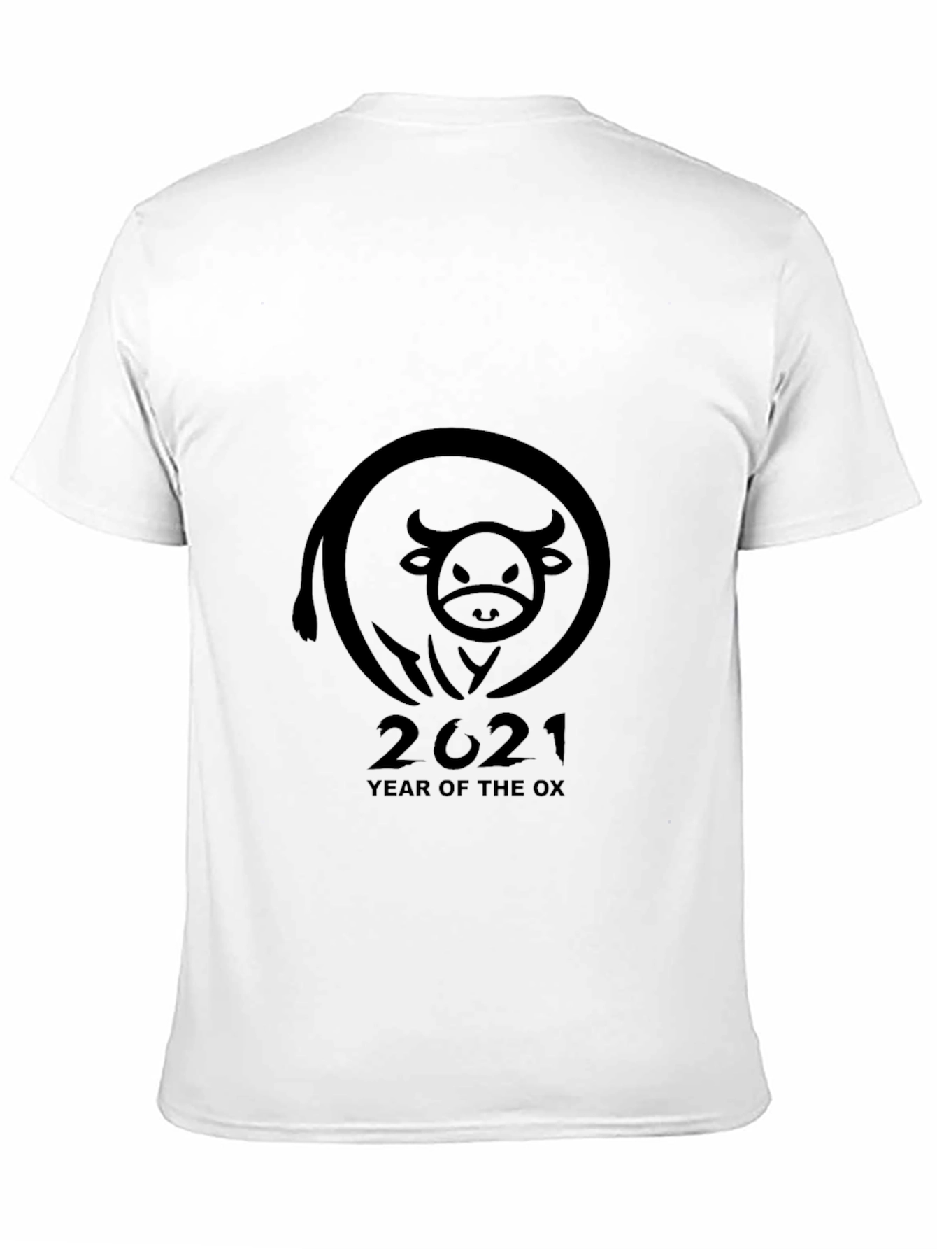 Year of the Ox 2021 Black T-Shirt